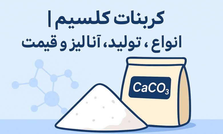 کربنات کلسیم | معرفی، انواع، تولید، آنالیز و قیمت تولید کنندگان