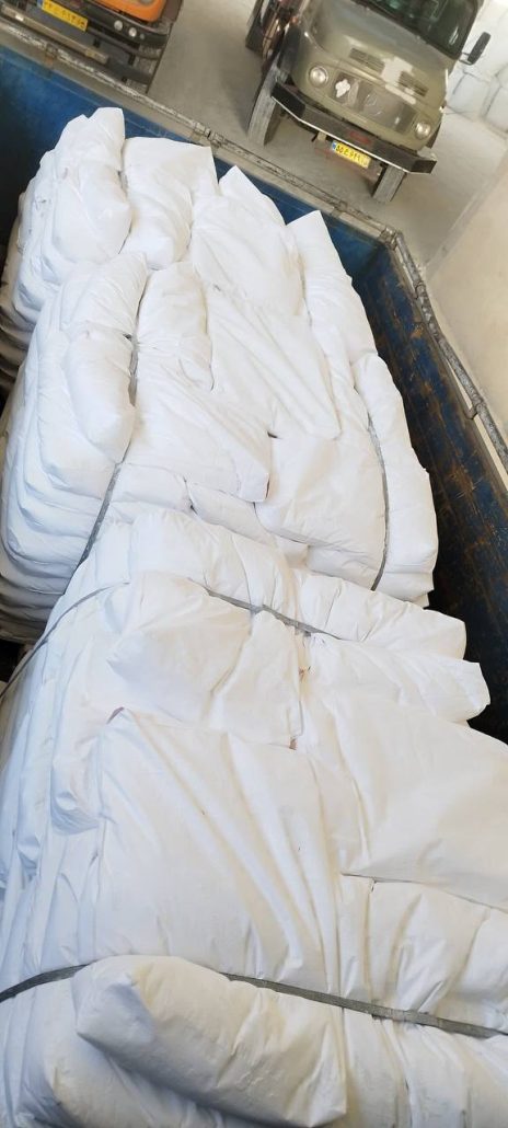 ارسال بار کربنات کلسیم کوتد 400 مش | خرید و قیمت پودر کوتد