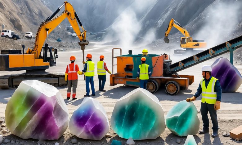 فلورین چیست و مراحل فرآوری سنگ فلورین