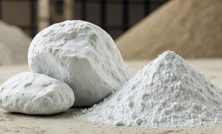 خرید باریت + قیمت هر تن سنگ و پودر باریت سفید معدن کاوان