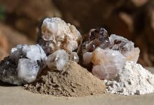 قیمت خرید باریت، خاک باریت و پودر سنگ باریت سفید | شرکت معدن کاوان