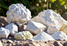 قیمت خرید کلوخه، سنگ و پودر باریت سفید از معادن ایران | تولید شده توسط شرکت معدن کاوان