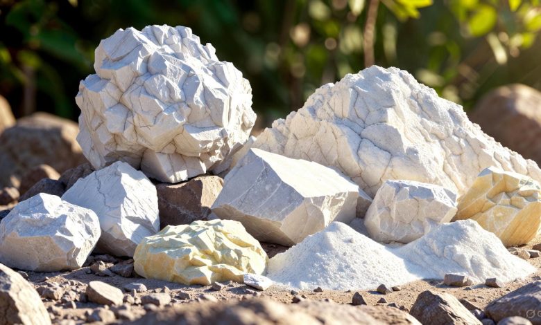 قیمت خرید کلوخه، سنگ و پودر باریت سفید از معادن ایران | تولید شده توسط شرکت معدن کاوان
